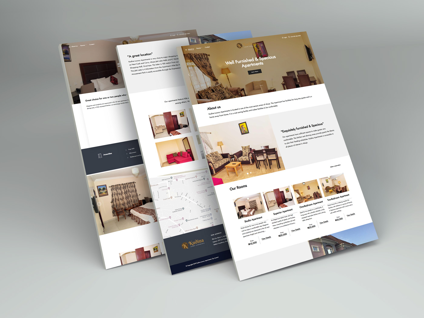 Hotel and Renting Apartments Website